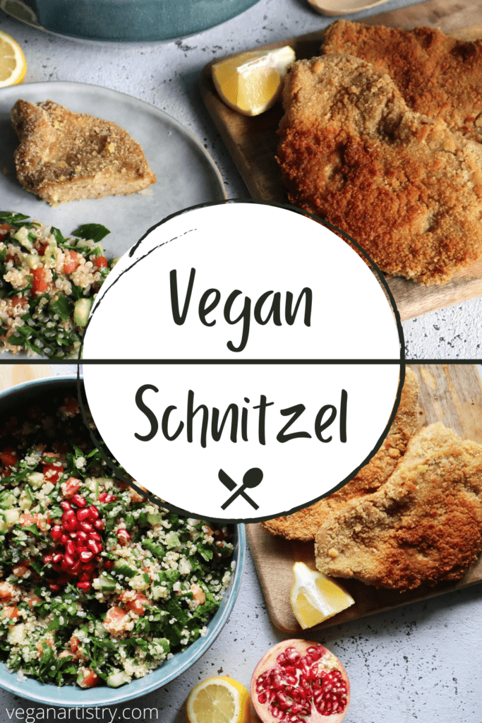 vegan schnitzel pinterest image