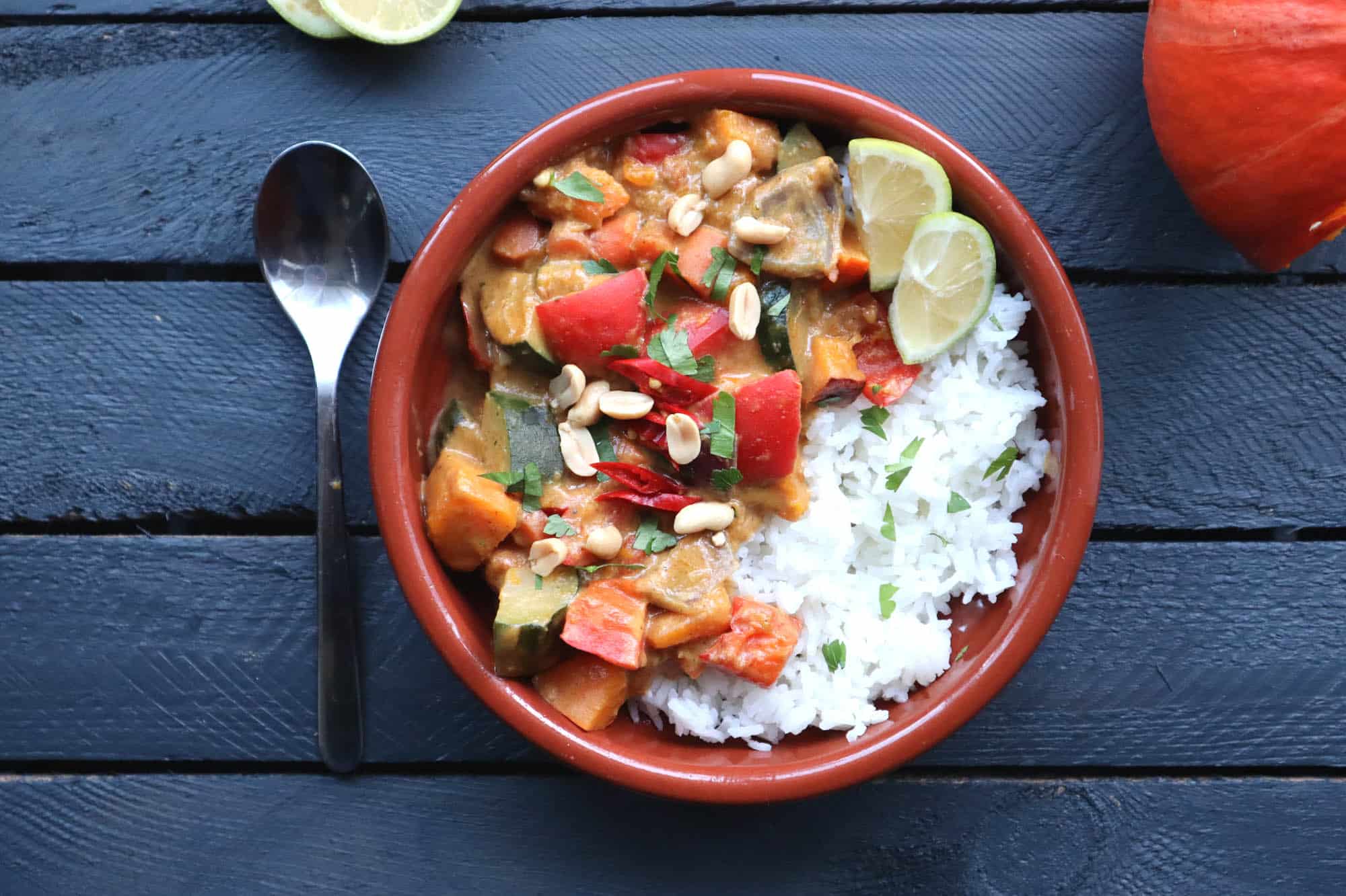 Peanut Butter Pumpkin African Stew