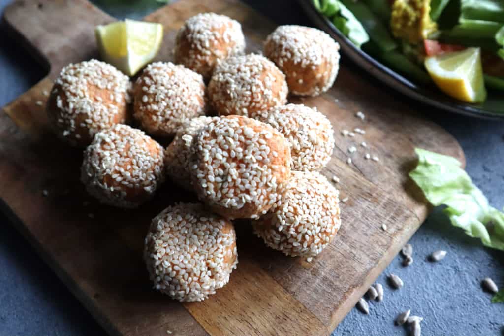 carrot raw balls